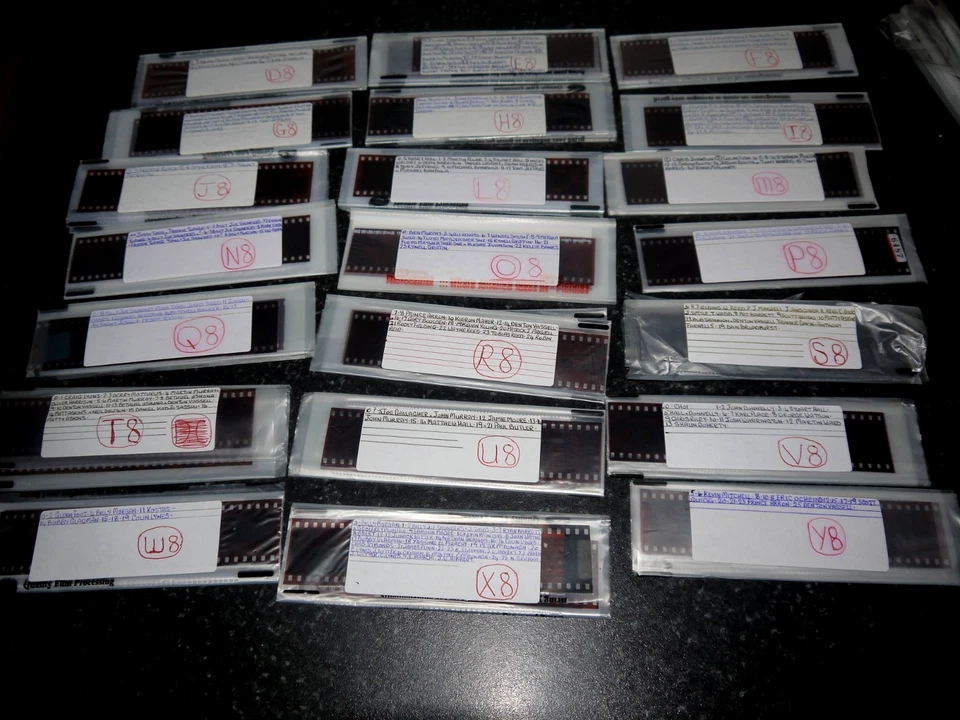 Lot 2.Huge Job Lot.Approx 650x 35mm Boxing Negatives.All Boxers Named On Packets - Image 2 of 4