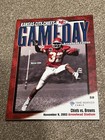 FOOTBALL PROGRAM KANSAS CITY CHIEFS DENVER BRONCOS 11/9 2003 MARCUS ALLEN — photo 1