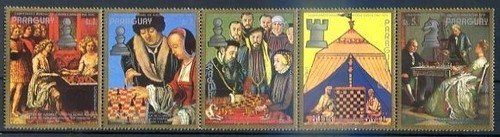 PARAGUAY - CHESS Mi # 3008/12, MNH, VF