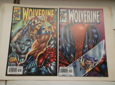 MARVEL: WOLVERINE #154&155, WOLFIE VS DEADPOOL, KEY BOOKS, MOVIE, 2000, NM-!!!