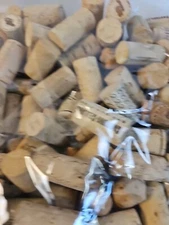 100 Used Wine Corks- Recycled Used Upcycled- Great Crafting $4 ship