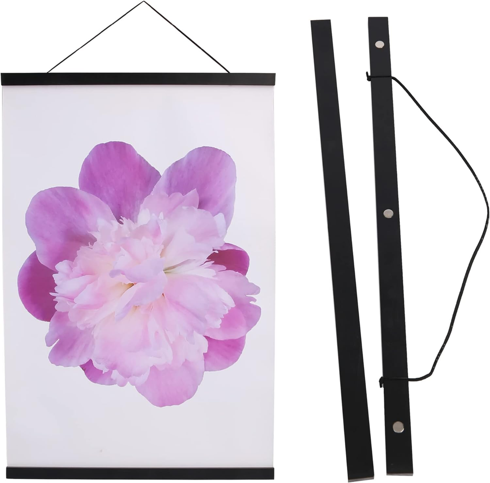 Aynoo 16 Wide 16x20 16x24 16x22 Poster Frame Pine Wood in Black Magnet Poster