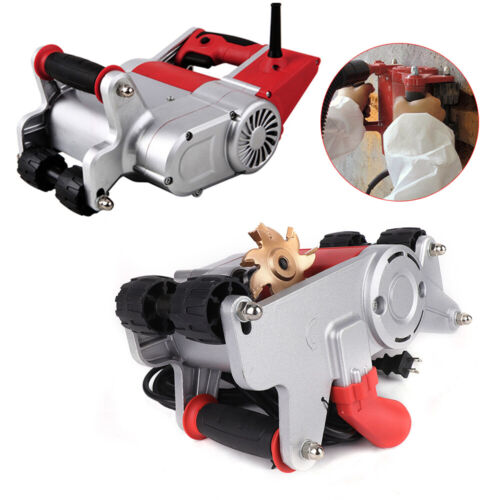 1100W Elektrische Boden Mauernutfräse Nut Beton Schneiden Schlitzmaschine 50Hz - Bild 6 von 13