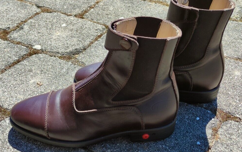 FELLINI Reitstiefeletten Stiefel Reiten Gr. 36 Leder braun Shock System - Bild 3 von 6