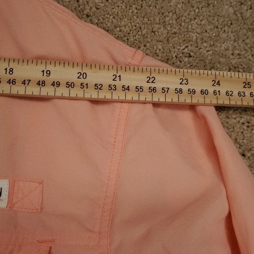Megellan Outdoors Mens XL Peach Mag Wick Long Sleeve Fishing Hiking Shirt  - Picture 7 of 10