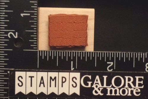 IMPRESSIONS Stamps Rubber Stamps LANDSCAPES BRICK WALL BACKGROUND SCENERY #W10 - Picture 2 of 2