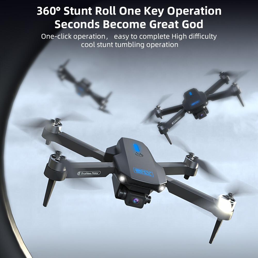 E88MAX 4K FPV Drone with HD Camera Foldable RC Quadcopter for Aerial Photography-image