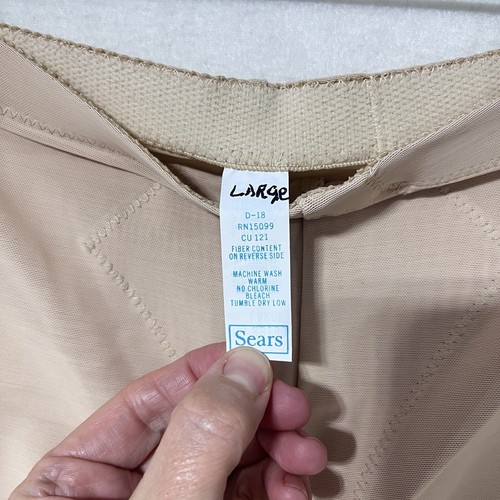PANTALONES ADELGAZANTES DE COLECCIÓN SEARS FORMA DESNUDA ENTREPIERNA ABIERTA SE AJUSTA A L HECHO EN UNIÓN - Imagen 2 de 9