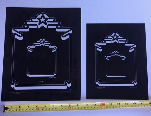 Original Disney Boarder Production Art Negative Used For Grad Nite And Handicap - Picture 2 of 7