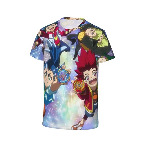 Beyblade Anime Divertido 6 - 14 Años Niños Camisa Informal Manga Corta Camiseta Ropa de Fiesta - Imagen 18 de 38