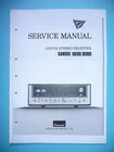 Service manual for Sansui 9090/8080