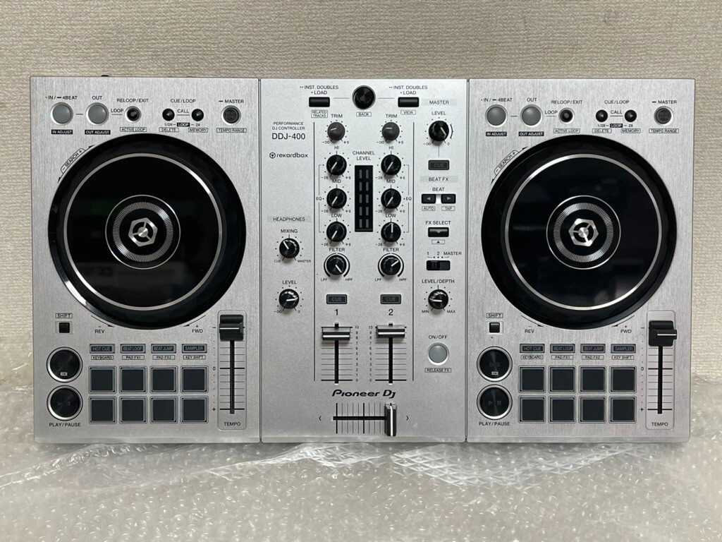 Pioneer DDJ-400-s シルバー Pioneer DJ DDJ-400-S DJ Controller