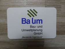 Taschenkalender Ba Um, BaUm Bau- und Umweltplanung GmbH "Beratende Ingenieure"