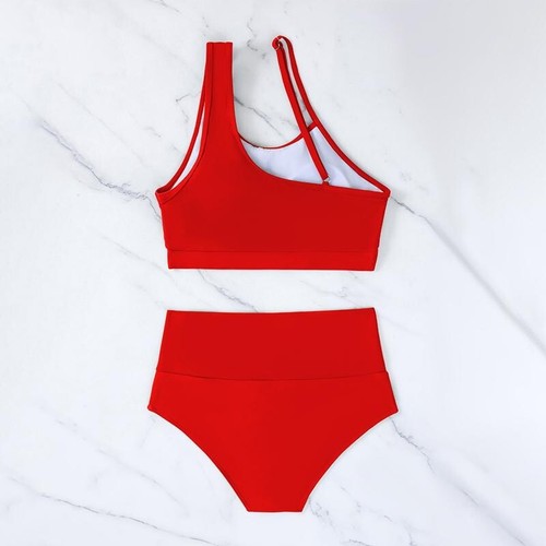 Women Bikini Set Sexy High Waist Hollow Swimsuit Swimwear Summer Beach Biquinis - Picture 8 of 15