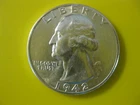 1942 Washington Quarter Dollar Ch/Gem BU