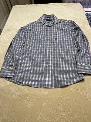 MENS TOMMY HILFIGER REGULAR FIT NON IRON DRESS SHIRT