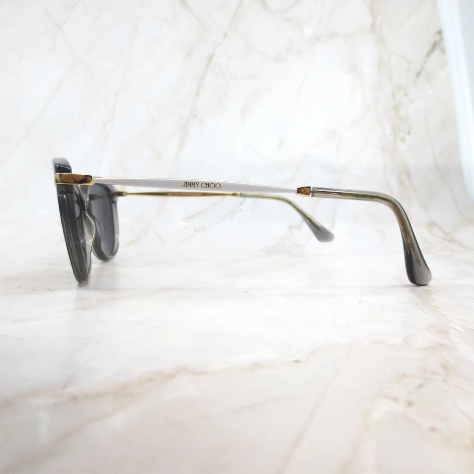 Gafas de sol Jimmy choo marco 95 7WK para mujer gris plástico ojo de gato borde completo 140 Foto 3 de 4