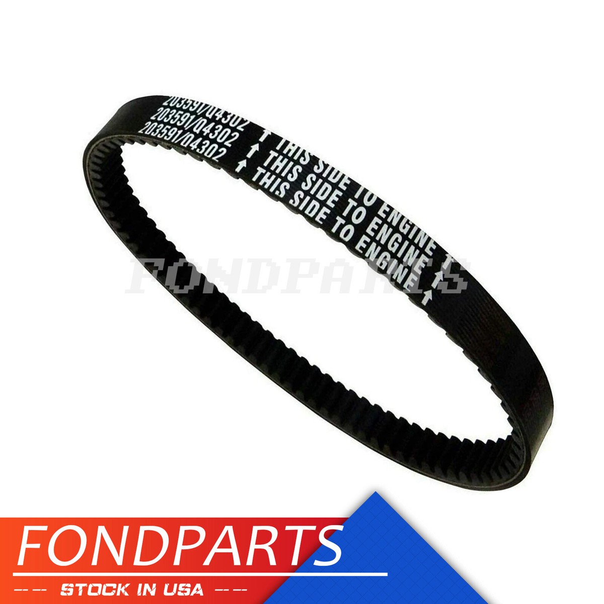 For Yerf-dog Go karts Go Cart Black Go Kart Drive Belt 203591