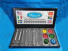 14x Chevy 350 Small Block Heads Valve Seat Cutter Kit 3 Angle Cut Carbide Tipped 14x Chevy 350 Small Block Heads Valve Seat Cutter Kit 3 Angle Cut Carbide Tipped