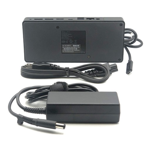Dell USB-C Dock Station for Latitude 7400 7440 7520 7530 w/130W Adapter - Picture 7 of 12