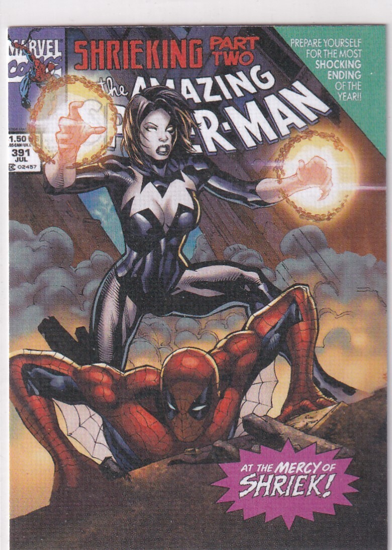 Upper Deck 2024 Marvel Comic Covers Renditions 1 No. 13 Shriek