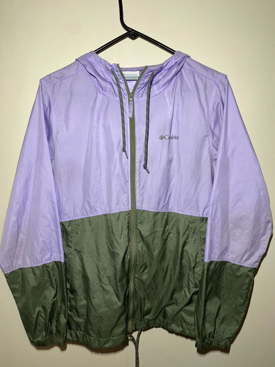 Lavender windbreaker top