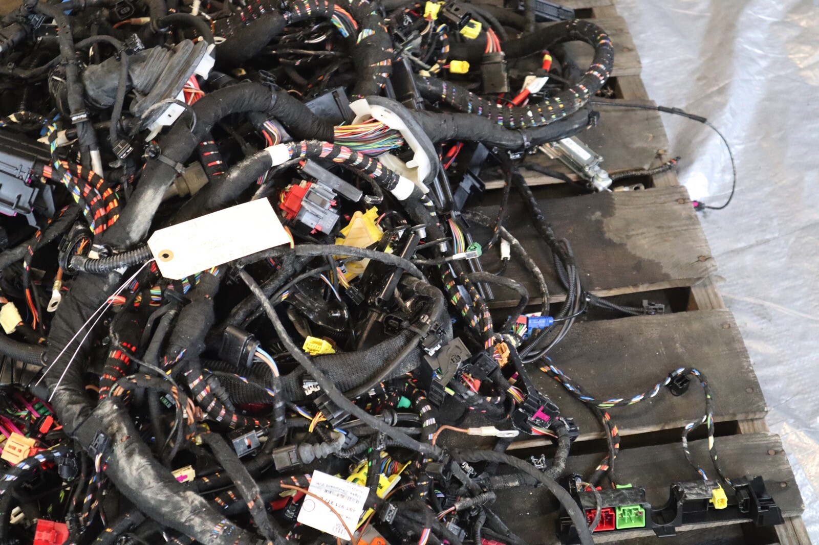 2022 2023 AUDI R8 V10 5.2L AWD OEM CHASSIS FLOOR WIRING HARNESS 4S1971277E25
