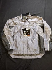 IllumiNITE, Reflectivewear, Vented, Cycling/Running, Jacket, Grey, Small, NWT!