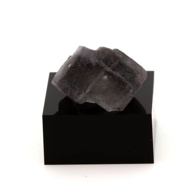 Fluorit lila. 14,28 cts. Mont Blanc Massiv, Frankreich. Ultra Rare.