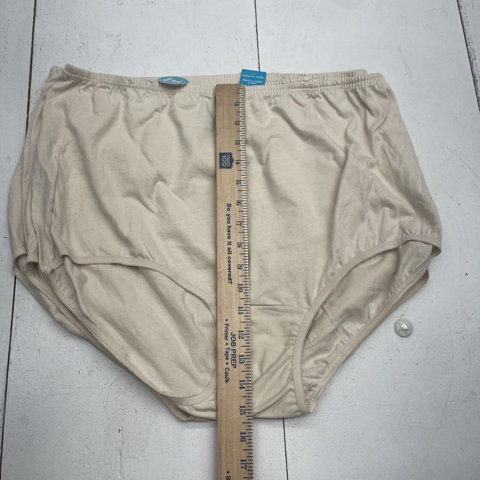 Vanity Fair Perfectly Yours Classic Briefs Beige 3 Pack Women’s 3XL/10