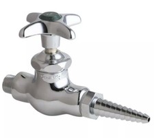 Chicago Faucets 937-CP Laboratory Single Cold Water Straight Valve