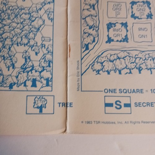 AD&D MODUL EX2 9073 DAS LAND JENSEITS DES MAGISCHEN SPIEGELS 1983 KOMPLETT! TOP! - Bild 5 von 9