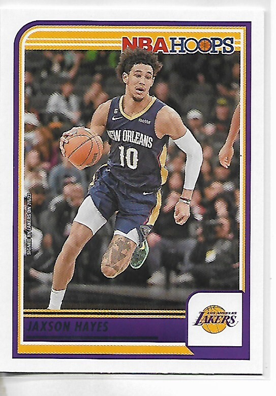 2023-24 Panini NBA Hoops Jaxson Hayes Card | eBay