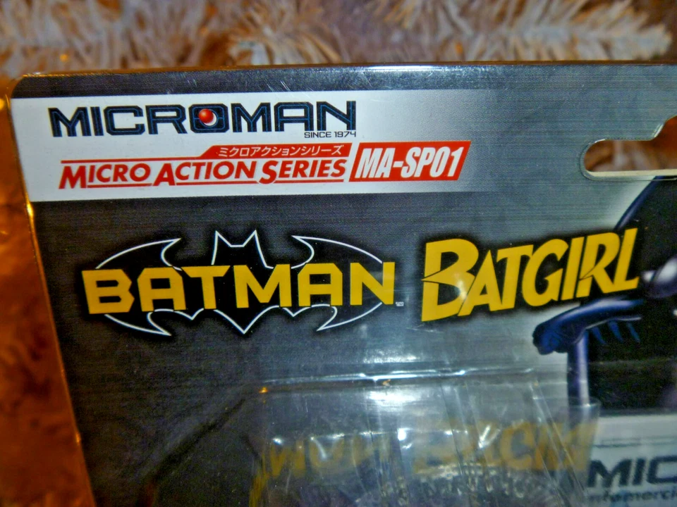 2004 Takara, Microman Batman and Batgirl, Henshin Cyborg Japan - Image 3 of 4