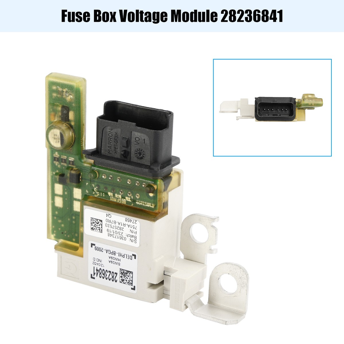 Fuse Box Voltage Module 28236841 For Citroen C4 Picasso Peugeot 3008 5008 F8