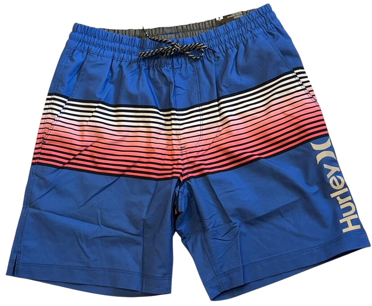 Hurley Swim Shorts Men Small Volley Comfort Liner 4 Way