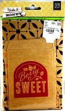 Basic Grey Herbs & Honey Decorative Bags Multiple Sizes RARE Journals