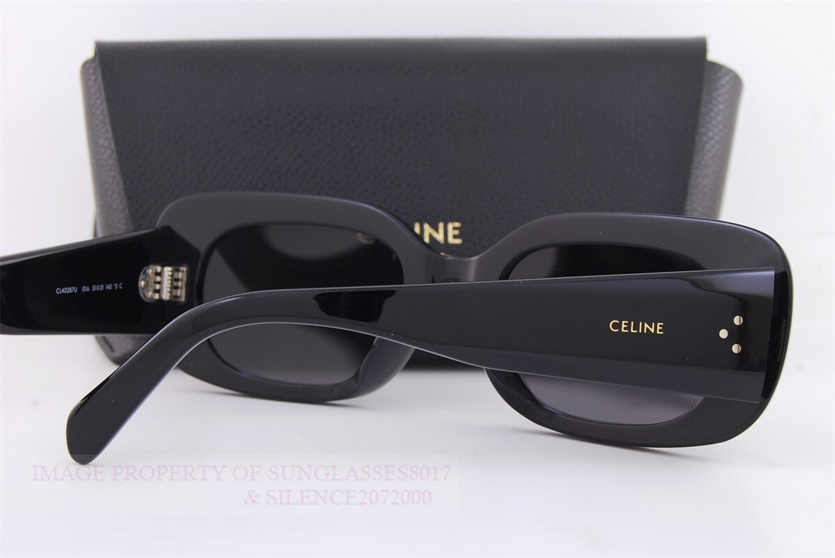 Celine Black Sunglasses with original box and case ✨ Gift inspiration for her, but make it Celine. ✨ All of  main image 4