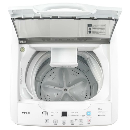Seiki 6kg Top Load Washing Machine SC-6000AU7TLW - Picture 3 of 7