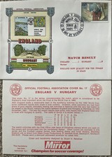 England v Hungary World Cup 1981 Dawn First Day Cover