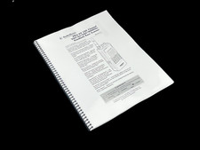 Radio Shack Pro-89, 200 Channel Racing Scanner Manual: 68 Pages, Black and white