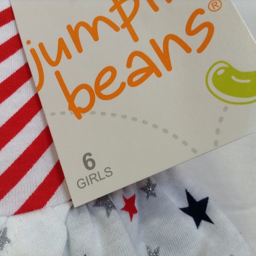 Jumping Bean Tiered Tulip Scooter With Shorts Flag Colors Size Girls 6 - Picture 2 of 5