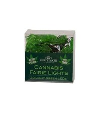Cannabis LED Fairy Light Set With Timer