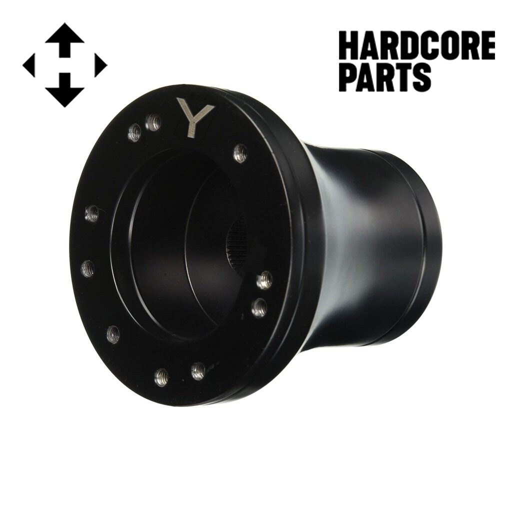 Golf Cart Steering Wheel Hub Adapter Black - Fits Yamaha Gol