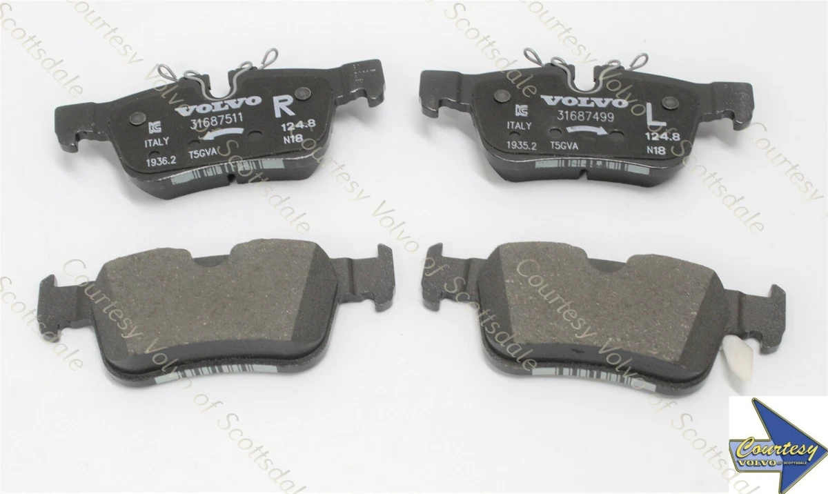 GENUINE VOLVO Factory OEM Rear Brake Pad Kit XC60 S60 32287431 | eBay