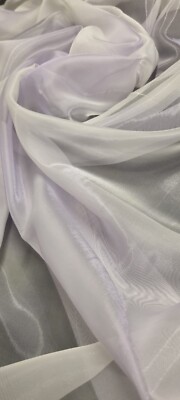 Gardinenstoff GS118 Stores Gardinen Stoffe Organza Vorhang Meterware 290 cm