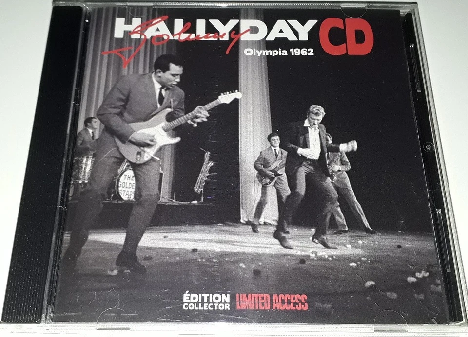 JOHNNY HALLYDAY RARE CD EDITION COLLECTOR LIMITED ACCESS OLYMPIA 1962 - Photo 1/3