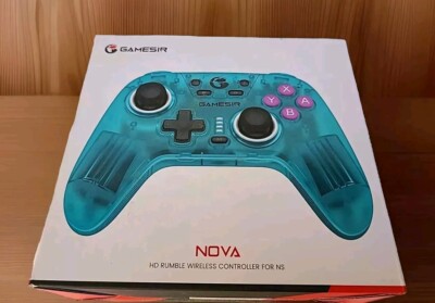 GameSir Nova HD Rumble Wireless Controller for Nintendo Switch Neon Teal Version