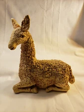 Vintage S. Jaru chalkware Lama figure 1979