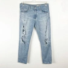 ADRINO GOLDSCHMIED Light Wash The Ex-Boyfriend Ripped Distressed Jeans Size 27